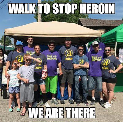 Walking to Stop Heroin Addiction!