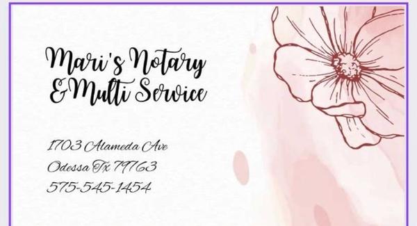 Mari's Notary Public & Multi Serives