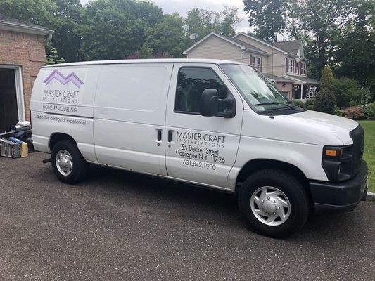 Work Van 2 on Site