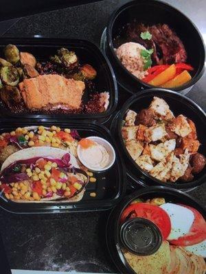 Some examples of the weekly meals that meals that fit prepare !