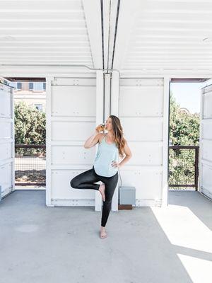 Beer Yoga at Ancient Owl Beer Garden every other week at 10am. Book on Mindbody.