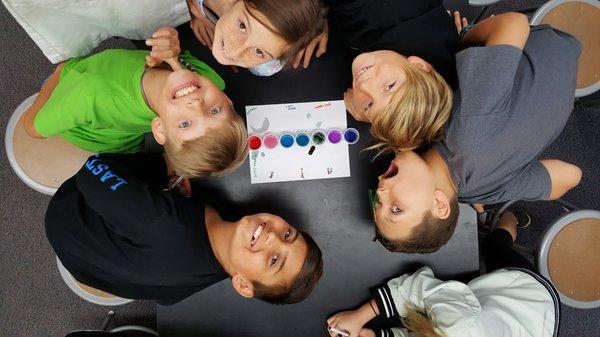 5th grade students at Del Obispo Elementary experiment with different liquids and test their pH levels. Go STEM!