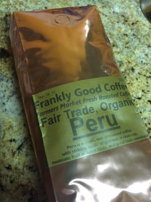 Roasted today at the market