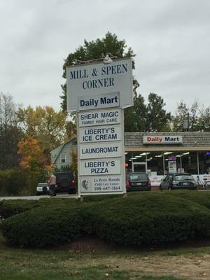 Mill & Speen Corner Plaza of Natick -- 2 Mill Street, Natick Sign