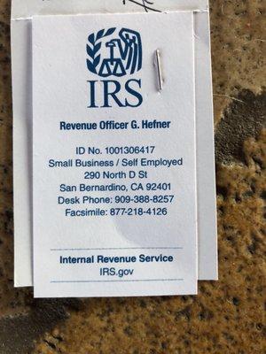 I am appalled by the incompetence and unprofessionalism of IRS. Respect is earned! Classes on kindness and respect are needed.