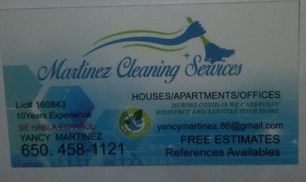 Martinez cleaning services