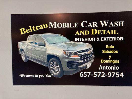 Beltran Mobile Carwash And Detail