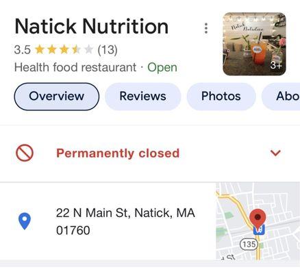 Natick Nutrition
