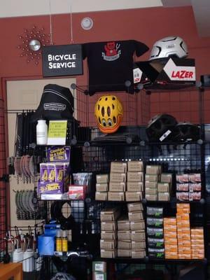 Bicycle Mechanic on duty for all your tune-up and repair needs.