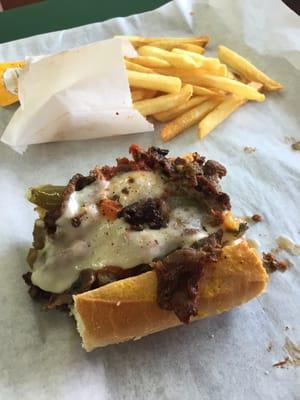 Steak BOMB! Only place in the world to get bombed!