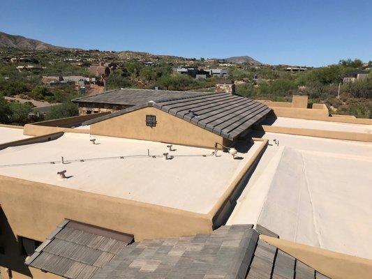 Can you see the radon mitigation fan?