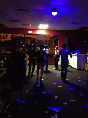 Money all over the floor