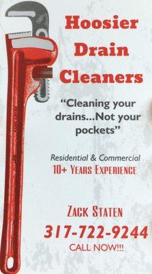 Hoosier Drain Cleaners