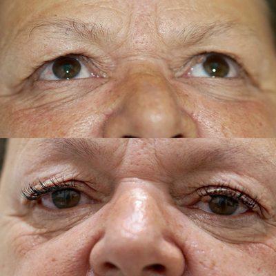 Our client Ann, loves how natural and light her lashes are! Saves her lots of time in the morning to get ready!