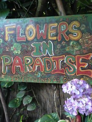 Flowers in paradise