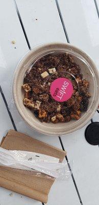 This is the protein bowl I ordered at Swift Eats!