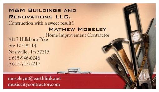 M & M Buildings and Renovations LLC