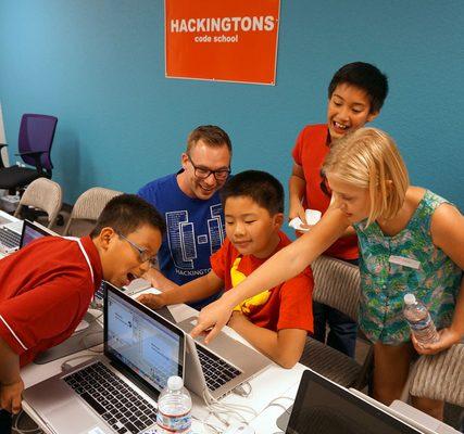 Learn to code and make new friends at Hackingtons!