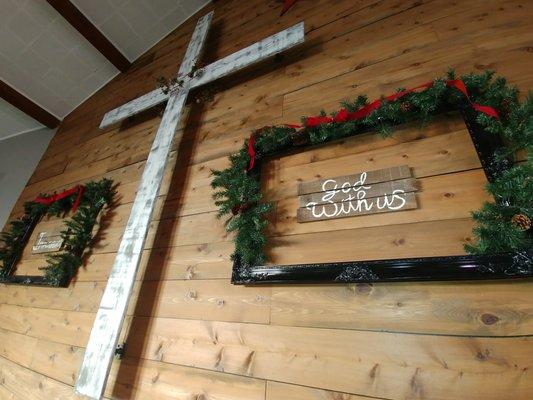 We've decked the halls! Come and join us this week on Sunday at 10am.
