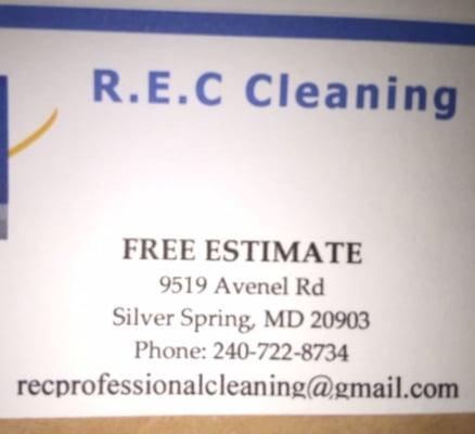 R.E.C Cleaning