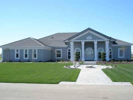 Custom Homes - painting - exterior and interior