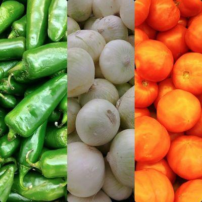 The fresh and colorful vegetables inspires us. *Food art*