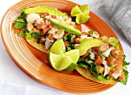 Shrimp Tostada