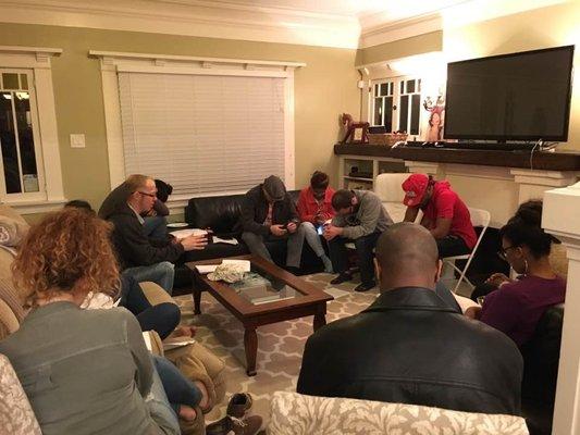 Epiphany church plant life community meetings.
