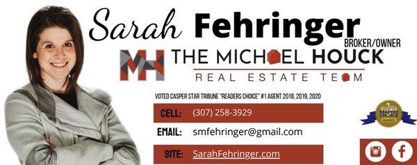 Sarah Fehringer - The Michael Houck Real Estate Team