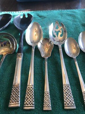 Sterling silver "Lunt" 12 place setting