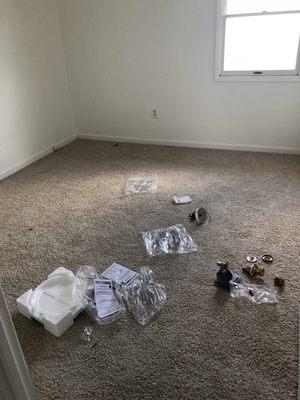 Move-in ready. First bedroom.