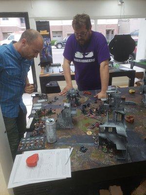 warhammer 40k game on!