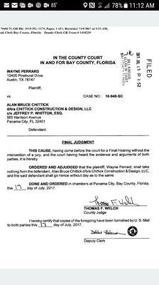 Perrard found without merit entirely