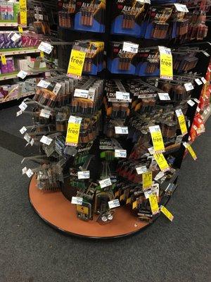 Batteries on sale