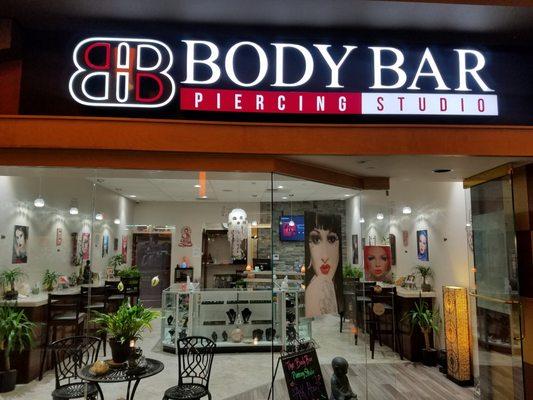 Located in Greenbrier Mall on the second floor, by Dillards