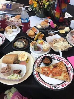 Samplings from all the booths!