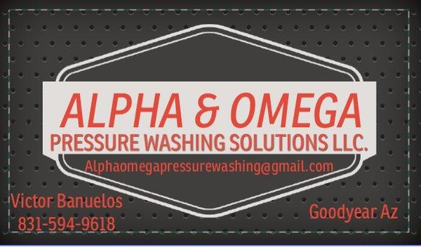Alpha & Omega Pressure Washing Solutions