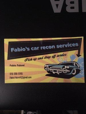 Fabio's Car Recon Services