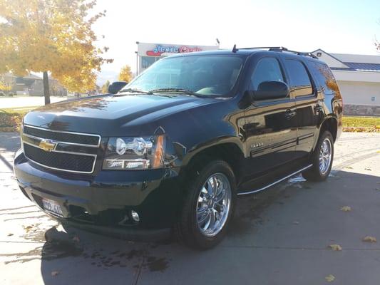 $100 later the #Tahoe is ready for the week