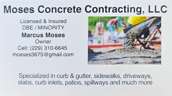 Moses Concrete Contracting