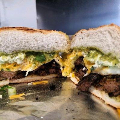 Mmmm. Carne Asada Torta.