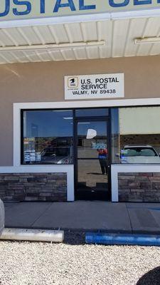 Post office right off the I-80 highway.