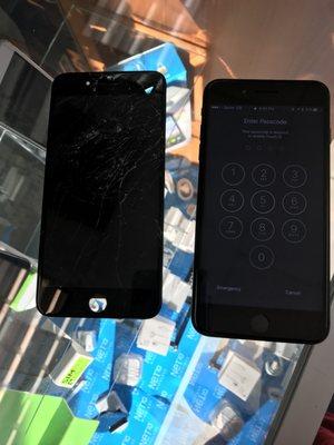 Fantastic customer service. Was given a quote over the phone and explained the process. Repair was done within 30 minutes. B4 & after foto.