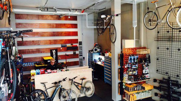 CIVIC is a full service shop capable of any service your bike could need!