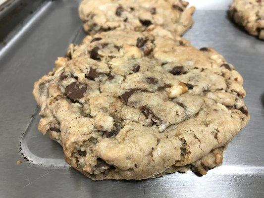 Our new chocolate chip cookies