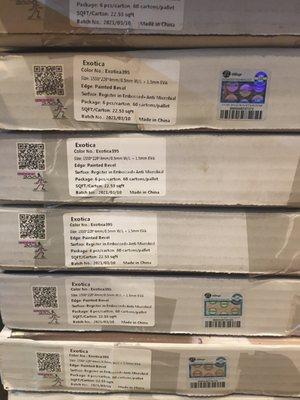 LVP flooring installed