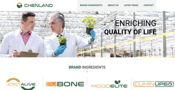 Biotech Company Web Design