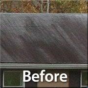 This is before our safe non-pressure cleaning process