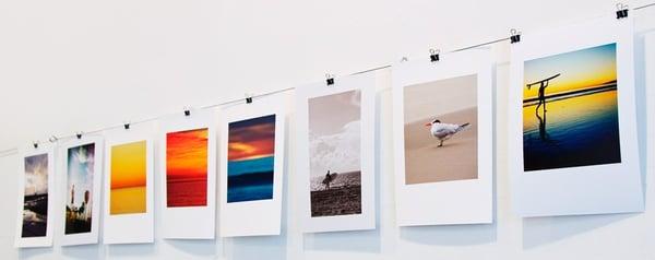 High quality digital prints on heavy archival paper; we work with you to get the best results from your files.