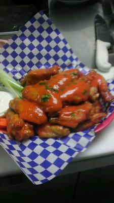 Try the wings at PJ's ... The new chef in the kitchen knows his stuff.